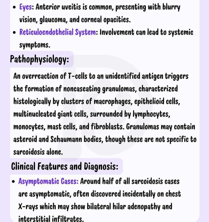 Sarcoidosis II