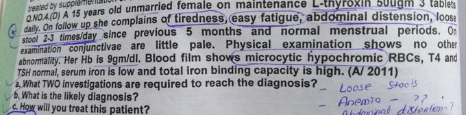 What is diagnosis?? Treatment nd investigations???