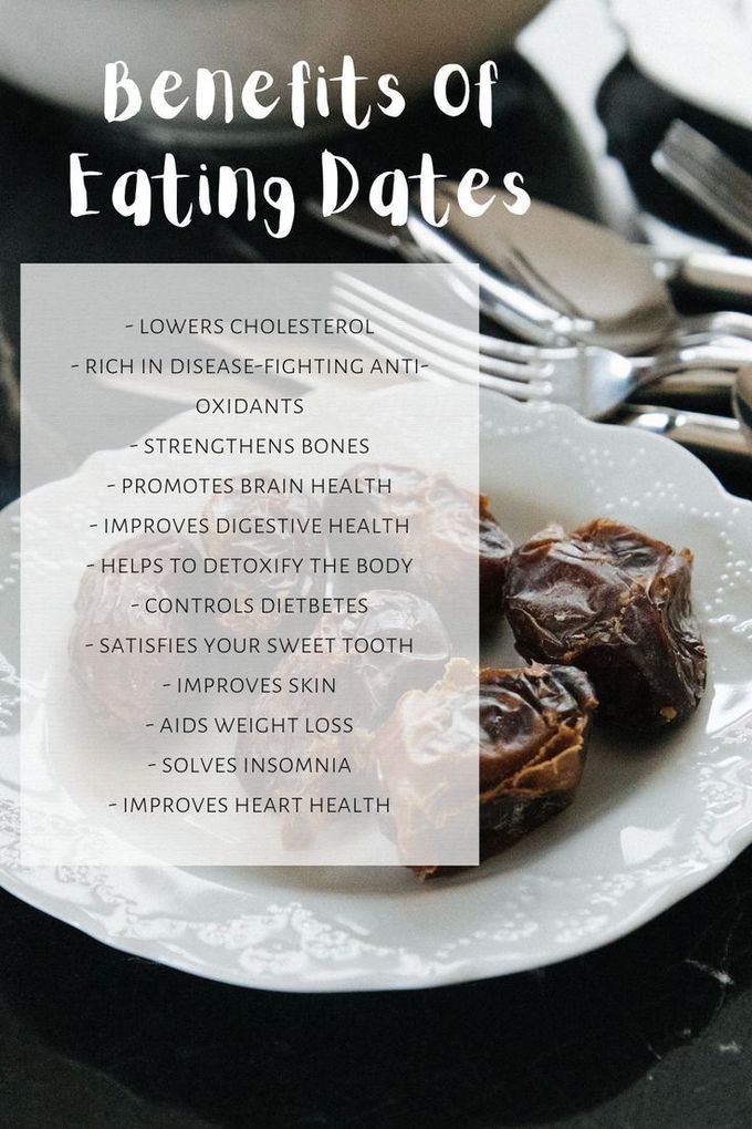 Dates Benefits!! MEDizzy