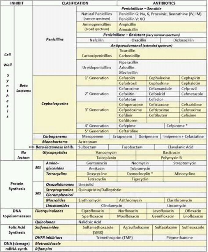 Antibiotics