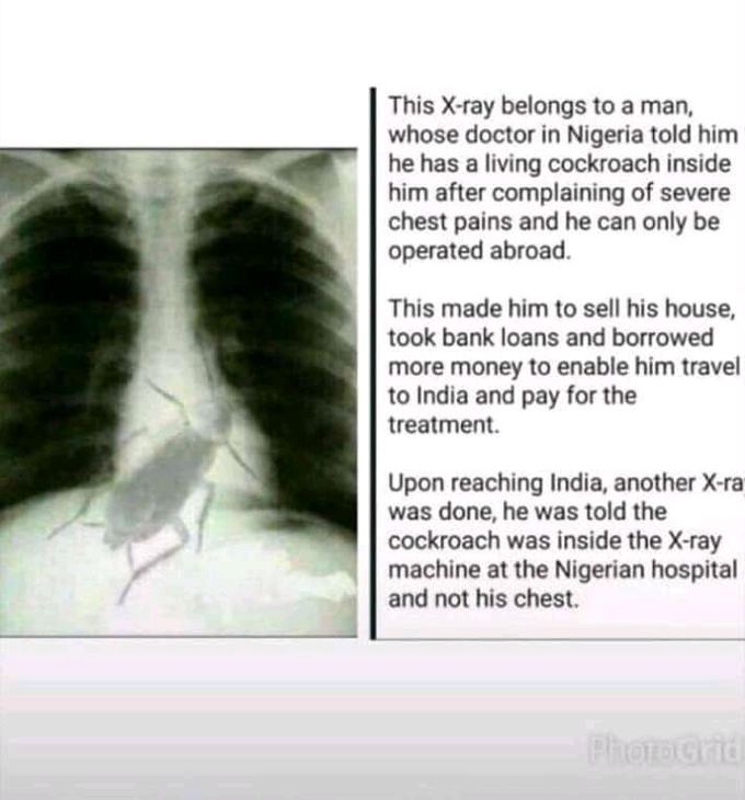 Hahaha please checting and cleaning your surroundings