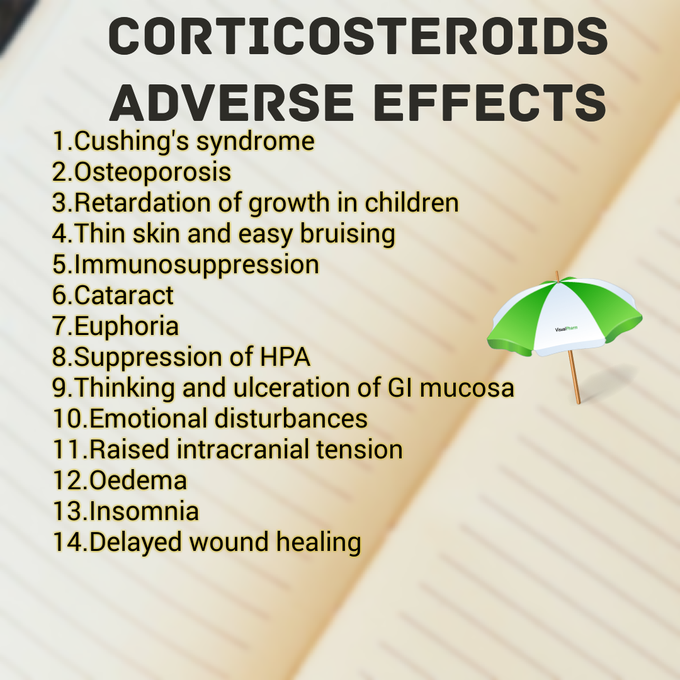 What Is A Potential Adverse Effect Of Corticosteroids Quizlet