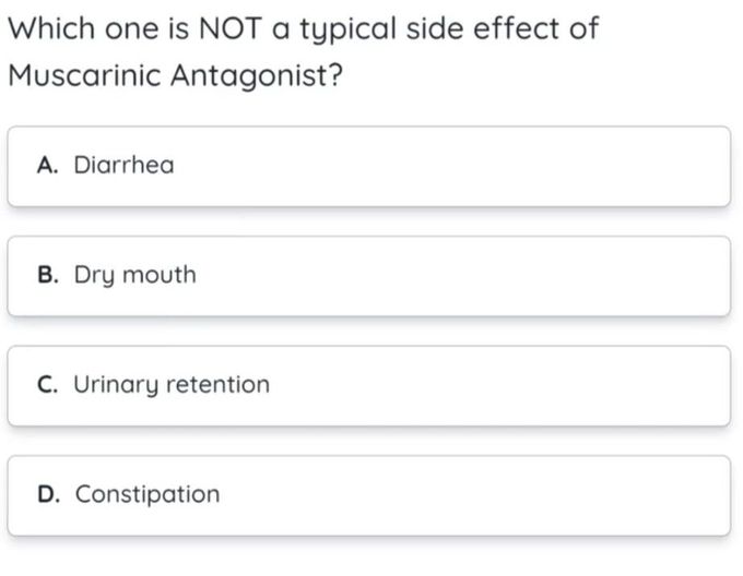 Muscarinic Antagonist