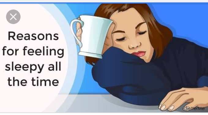 Feeling sleepy