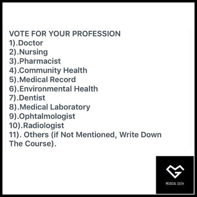 I’m going to become a Doctor! 👨🏻‍⚕️ what are you going to be??? 
Comment 👇🏽👇🏽👇🏽👇🏽