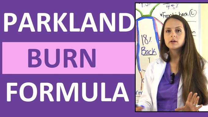 Parkland Burn Formula Calculation