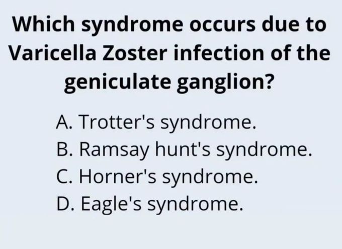 Identify the Syndrome