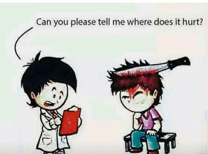 First patient😁