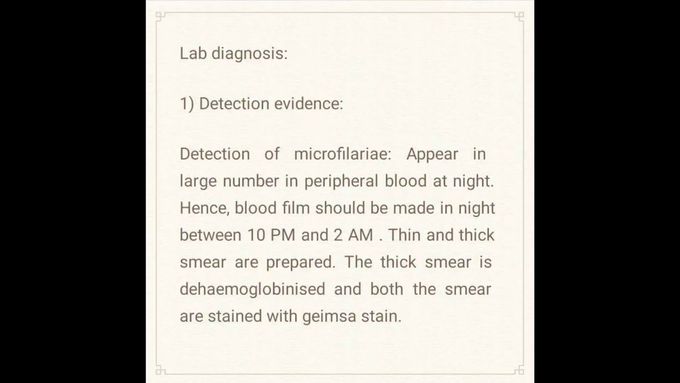 Lymphatic filariasis
