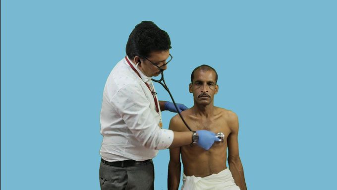Respiratory system examination