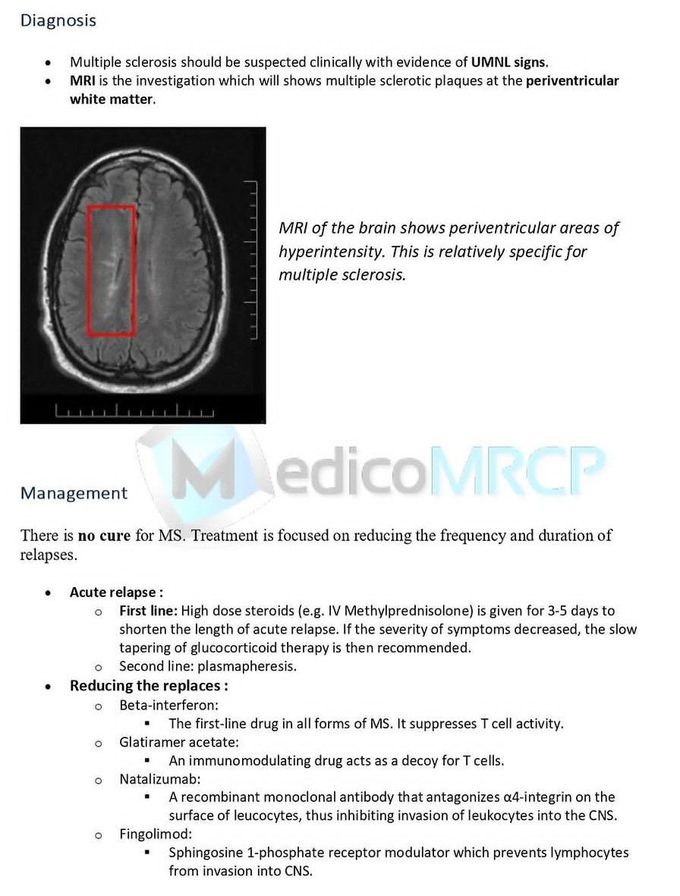 Multiple Sclerosis -II