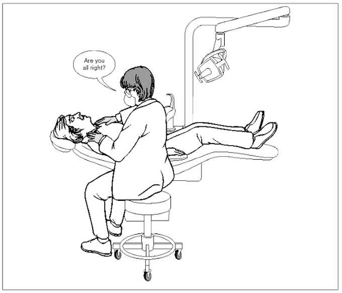 Mnagement of vasovagal syncope in dental office