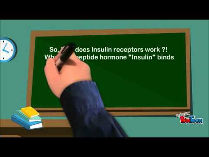 Receptors being linked with enzymes
