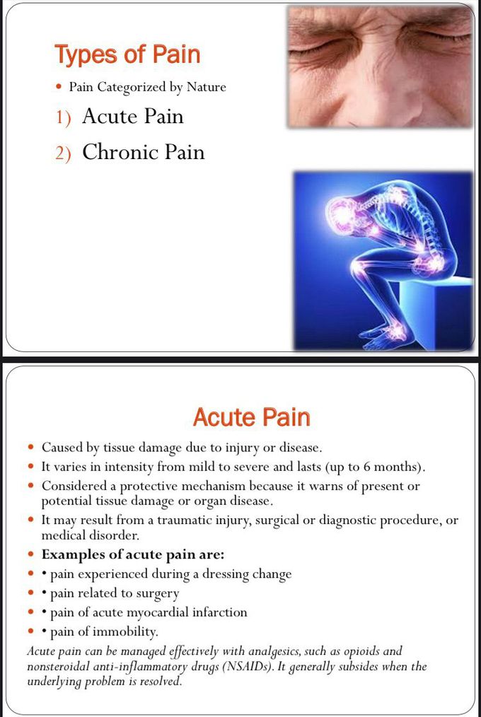 Typs of pain 1