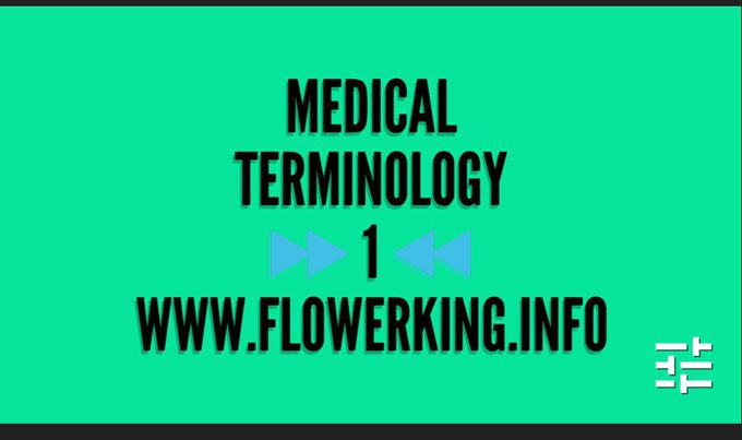 Medical terminology- 1