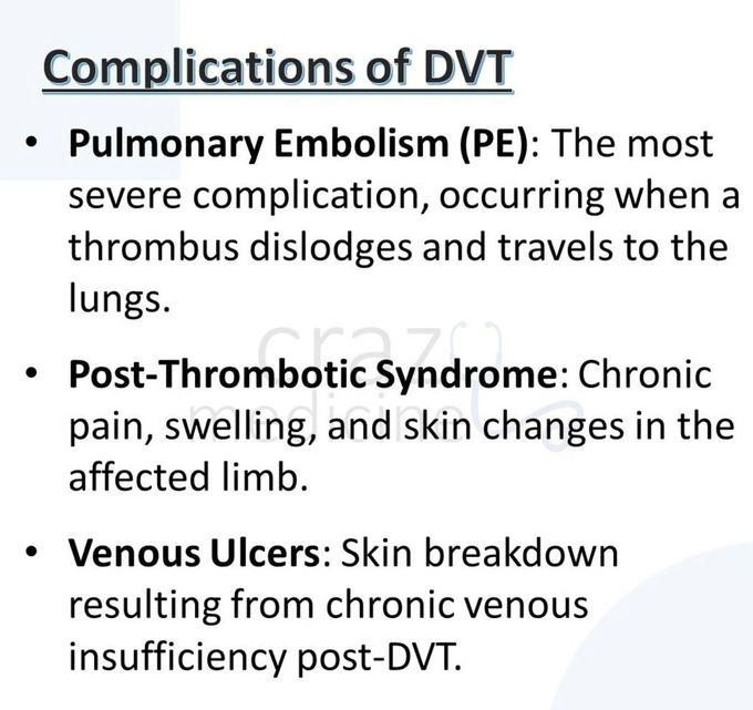 Deep Vein Thrombosis VI