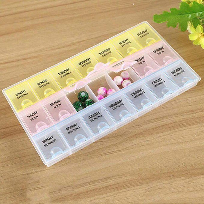 Medicine box for some lazy patients.