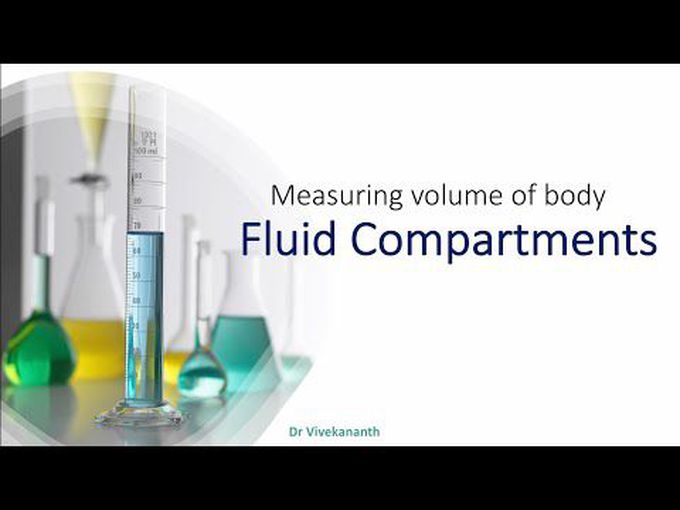 Volume measurement of body fluid compartments