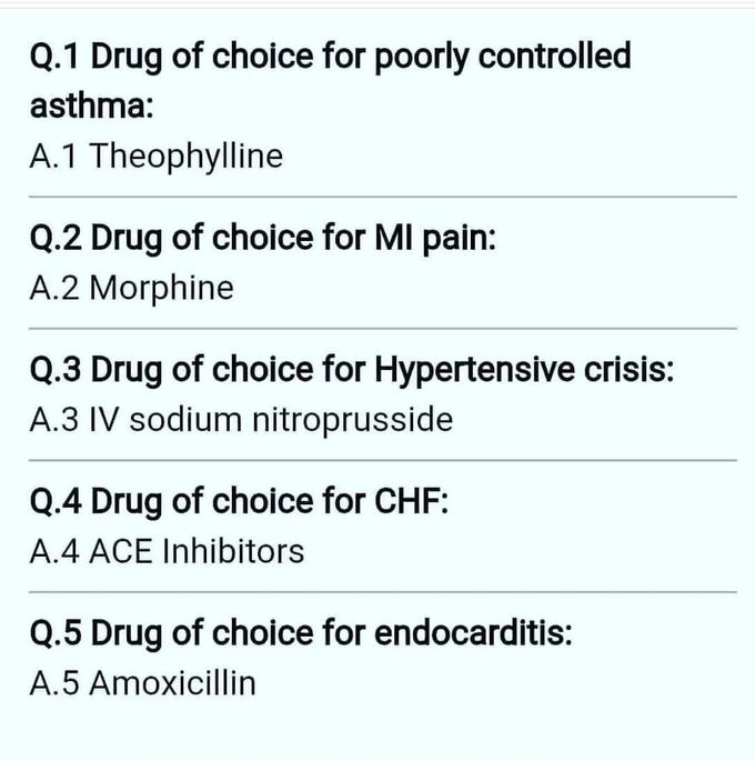 Drug of Choice