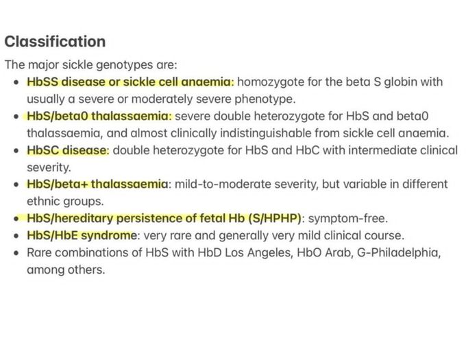 Sickle Cell Disease II