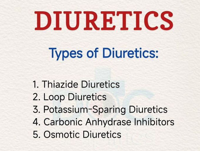 Diuretics Types