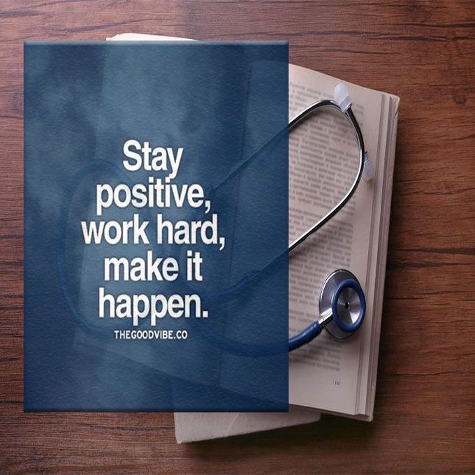 Be motivated