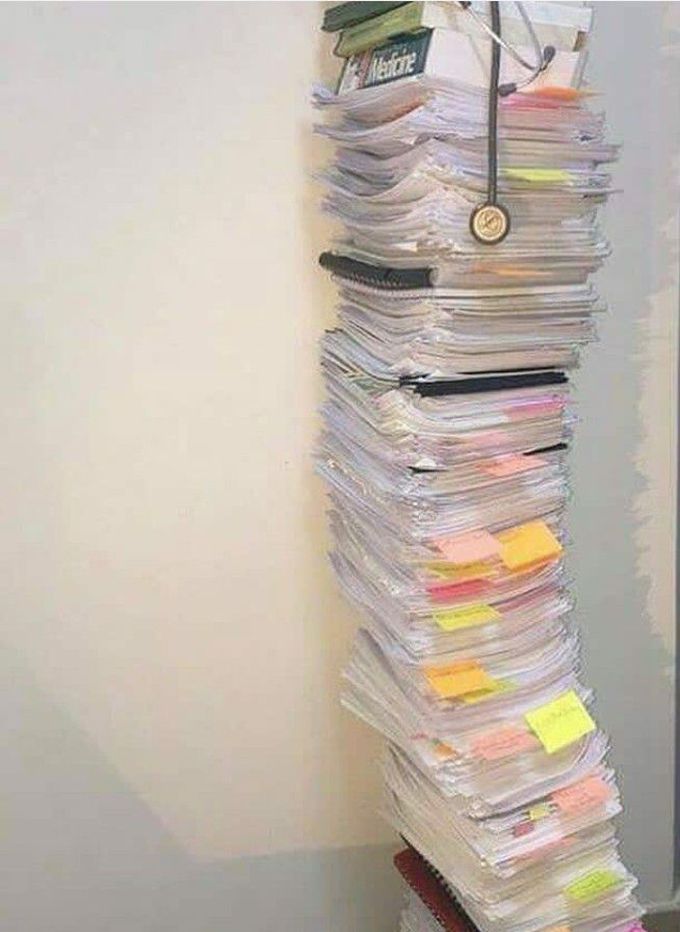 Learning of a doctor...