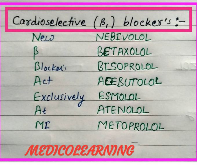 B blockers