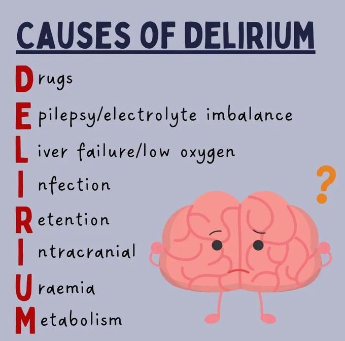 Causes of Delirium