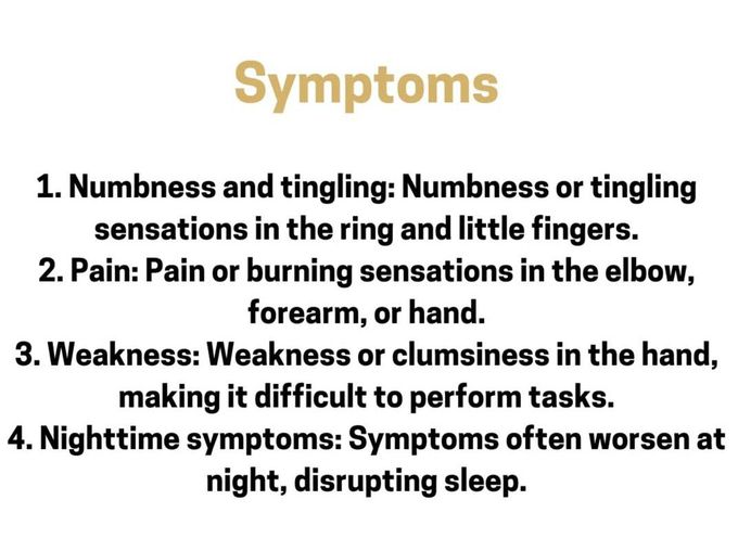 Cubital Tunnel Syndrome III