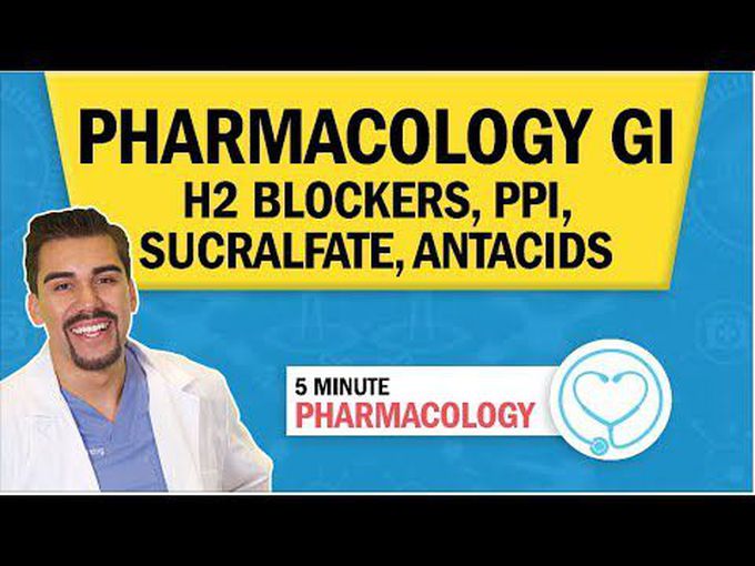 Gastrointestinal Pharmacology - Acid Prevention Drugs and Mucosal Protectants