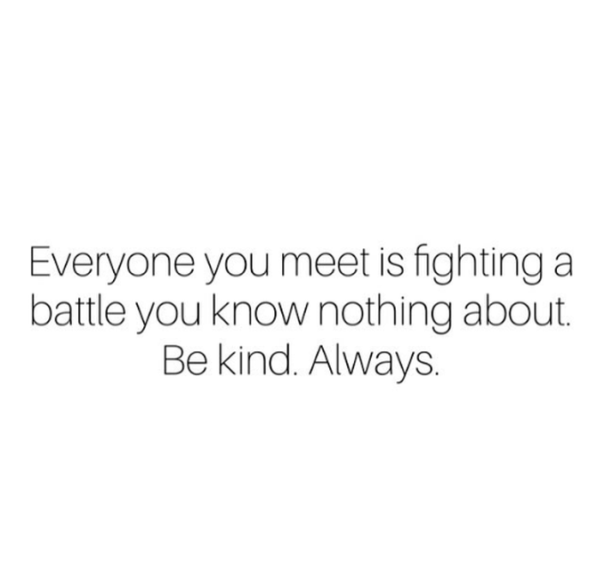 🌻Life rule: Be kind. Always