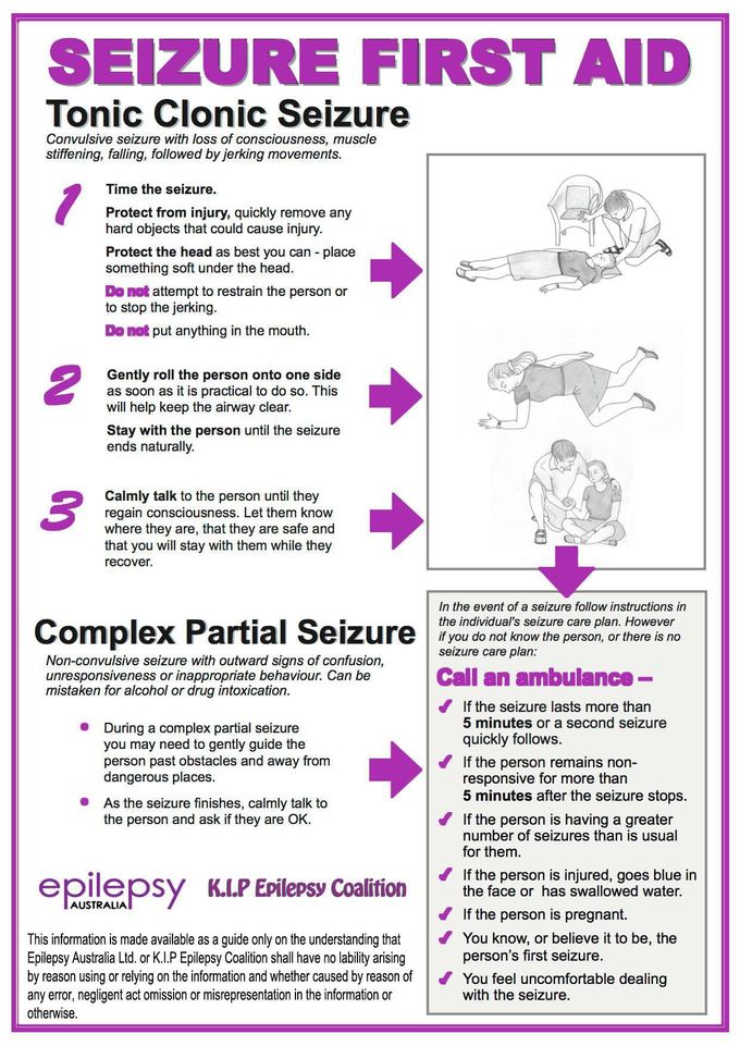 Seizure-First Aid