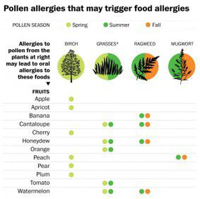 Pollen Food Allergy Syndrome