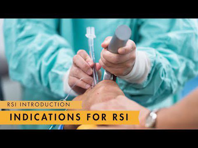 Indications for Rapid Sequence Induction