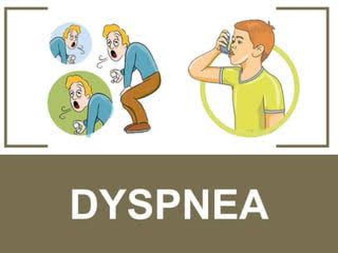 Signs of dyspnea