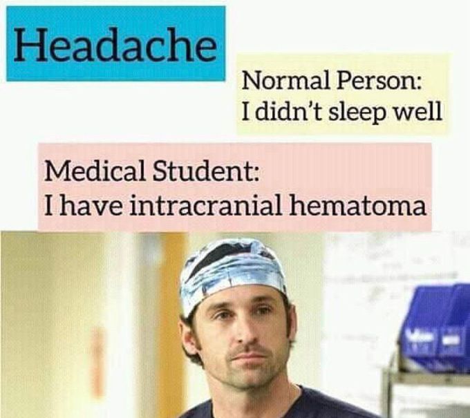 Medical Student thinks, it’s a intracranial hematoma