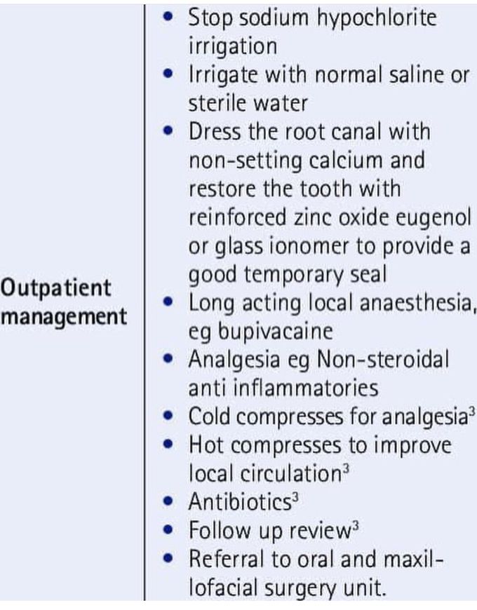 Sodium Hypochlorite Accident- Management