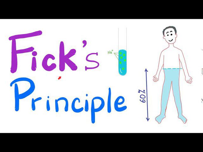 Fick's Principle for Body Fluid Compartments