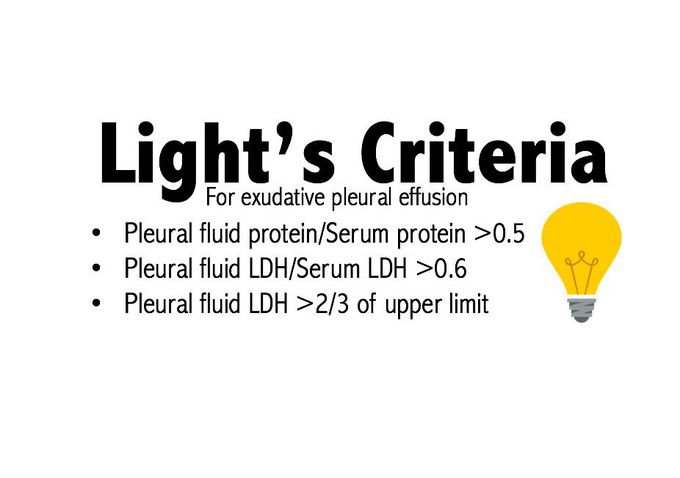 Lights criteria