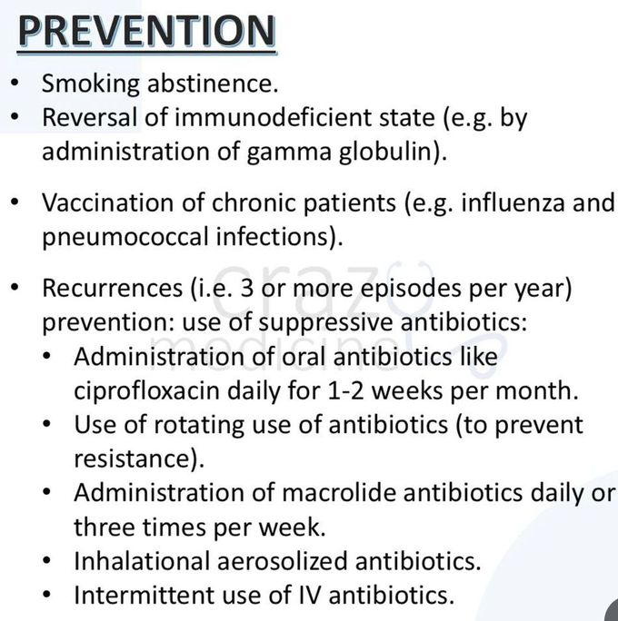Bronchiectasis XI