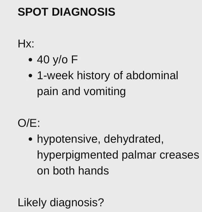 Spot Diagnosis