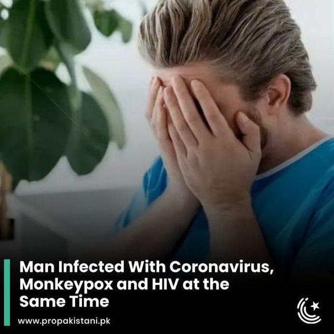 Coinfected with COVID-19, HIV, and Monkeypox