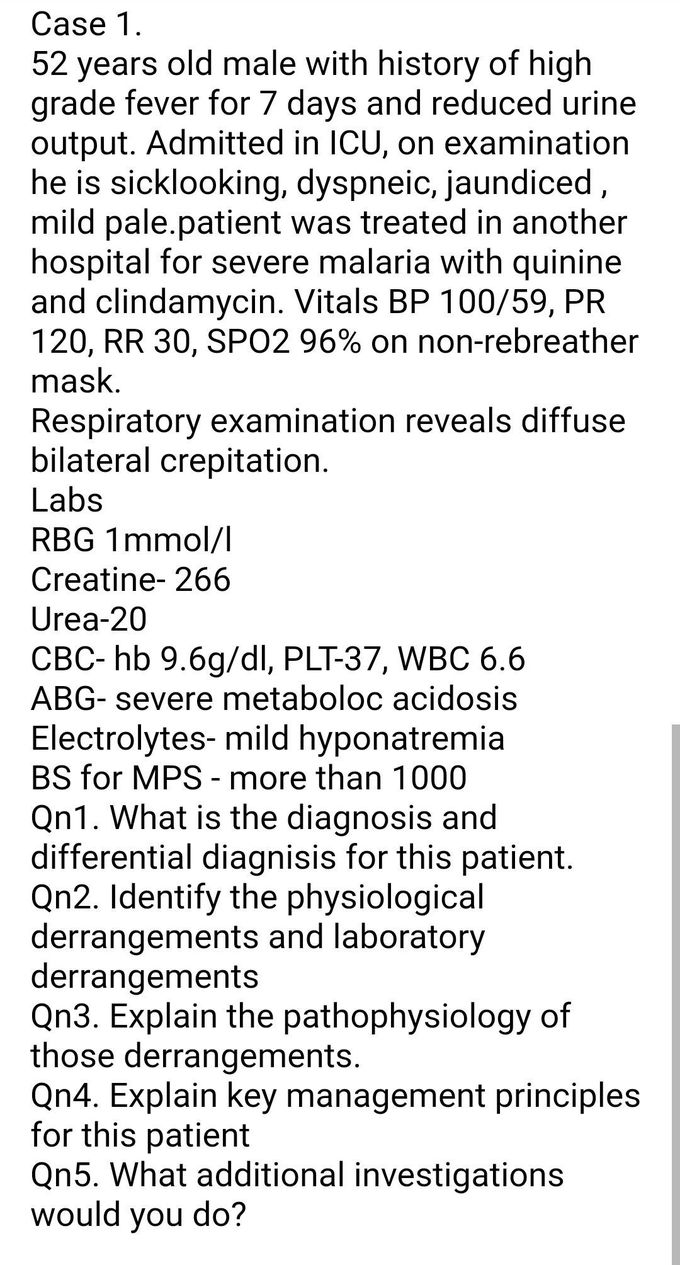 Diagnosis?