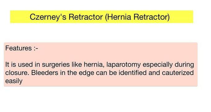 Czerney's Retractor