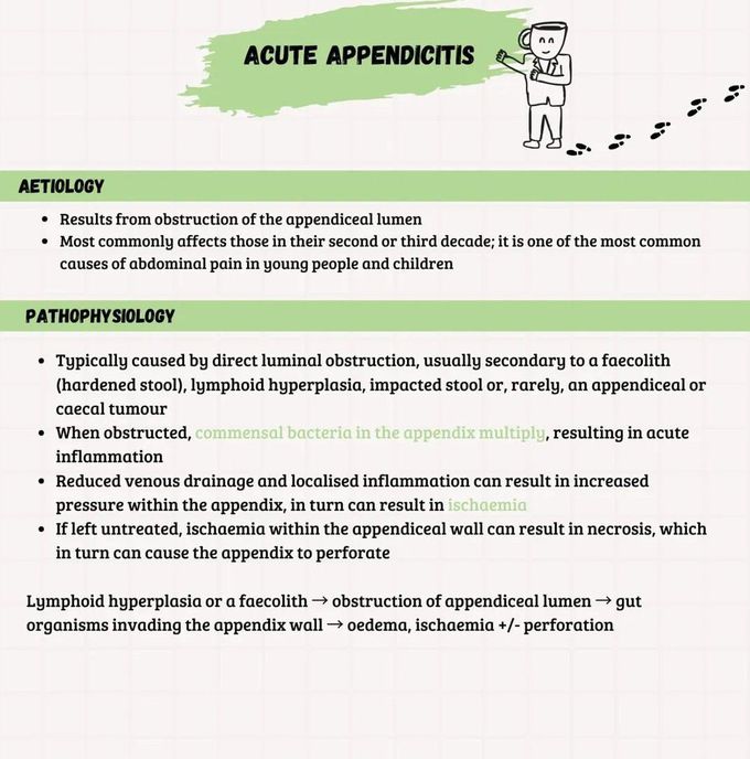 Appendicitis I