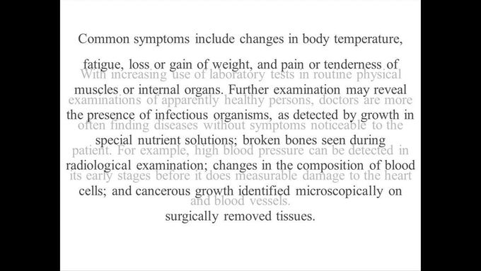 Medical English - Disease - Lesson 1