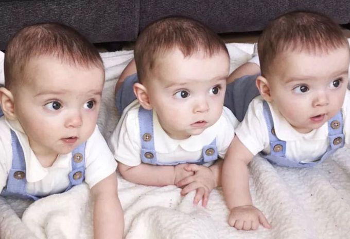 woman beats 200 million to one odds to give birth genetically identical triplets confirmed by NorthGene following partnership with The Multiple Birth Foundation (rare condition)!!