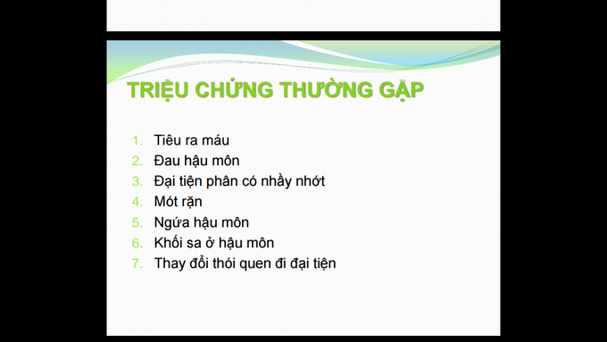 Các triệu chứng bắt buộc khám hậu môn-trực tràng