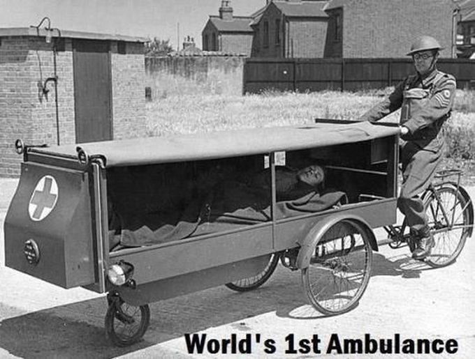 That is worlds first ambulence